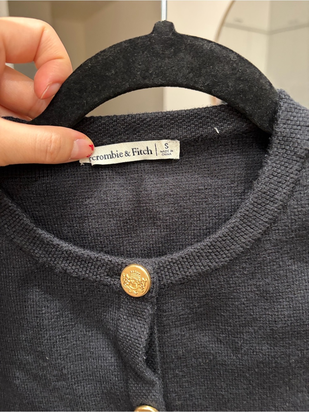 Abercrombie Button-Up Sweater - Picture 2 of 3